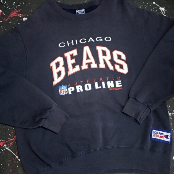 Champion Other - Chicago Bears vintage 96 Champion Pro Line sweater